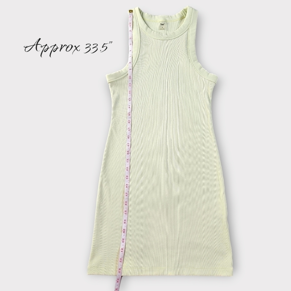 Aritzia Tna Quartz Ribbed Bodycon Mini Dress - Picture 9 of 11